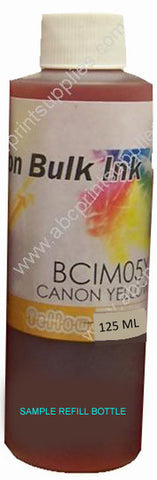 Epson C13T063490, T0634 Yellow Dye Bulk Ink for Refilling Cartridges-125 ml