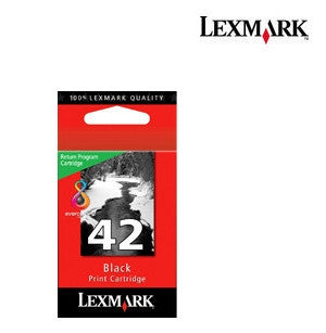 Lexmark 18Y0142AAN (No42) Genuine Black Return Program Ink Cartridge
