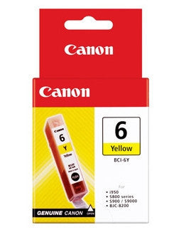 Canon Original BCI-6Y Yellow Ink Tank