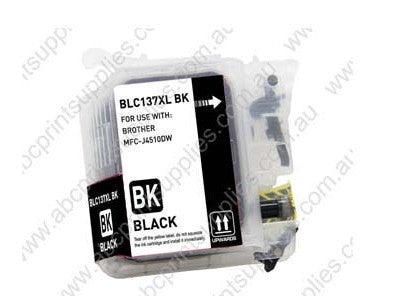 Brother LC137XLBK black ink cartridge compatible