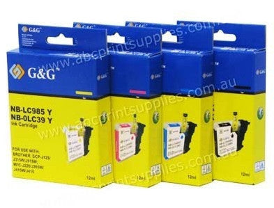 Brother LC39X High Yield) Printer Cartridges Compatible