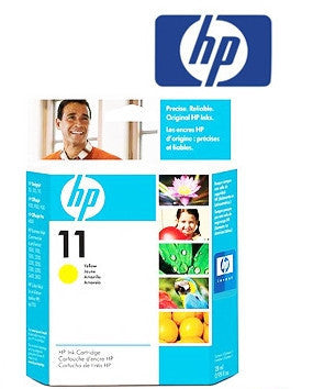 HP C4838A (HP11) Genuine Yellow Wide Format Ink Cartridge