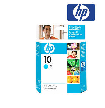 HP  C4841A (HP10) Genuine Cyan Wide Format Ink Cartridge