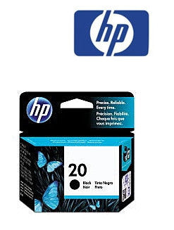 HP C6614D (HP 20) Black Ink Cartridge Remanufactured (Recycled)