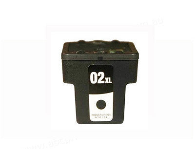 HP02XL (C8719) High Yield Black Ink Cartridge Remanufactured