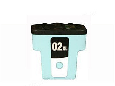 HP02XL (C8733) High Yield Light Cyan Ink Cartridge Remanufactured