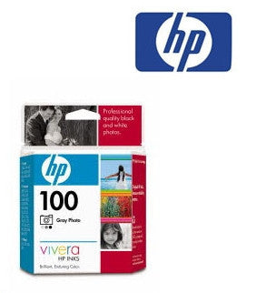 HP C9368A (HP 100) Genuine Grey Photo Ink Cartridge