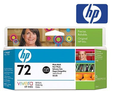HP C9370A (HP 72) Genuine High Yield Photo Black Ink Cartridge
