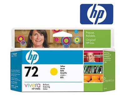 HP C9373A (HP 72) Genuine High Yield Yellow Ink Cartridge