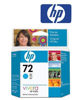 HP C9398A (HP 72) Genuine Cyan Ink Cartridge