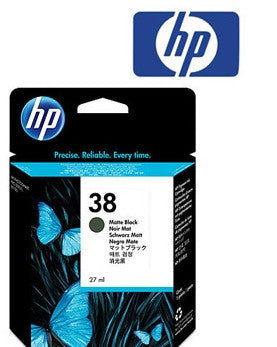 HP C9412A (HP 38) Genuine Matte Black Ink Cartridge