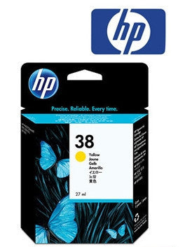 HP C9417A (HP 38) Genuine Yellow Ink Cartridge