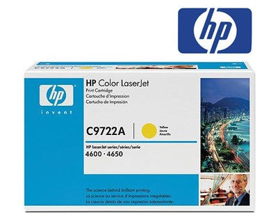 HP C9722A Genuine Yellow Toner Cartridge