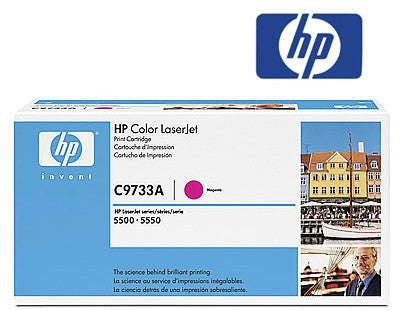 HP C9733A Genuine  Laser Toner Cartridge - 12,000 page yield