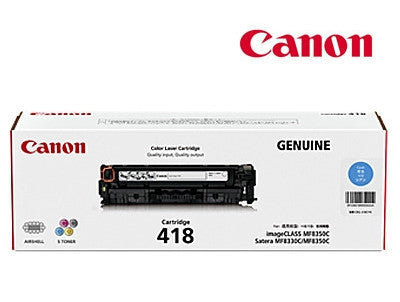 Canon CART418C genuine printer cartridge