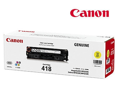 Canon CART-418Y genuine printer cartridge