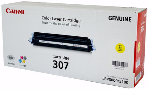Canon Cart-307 Genuine Yellow Toner Cartridge