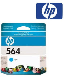 HP CB318WA  (HP 564) Genuine Cyan Ink Cartridge