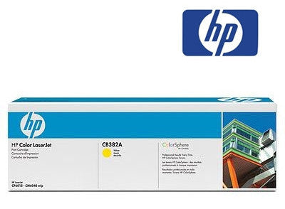 HP CB382A Genuine Yellow Toner Cartridge