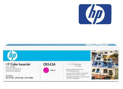 HP CB543A  Genuine Magenta Toner Cartridge
