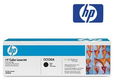 HP CC530A Genuine Black Toner Cartridge