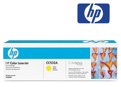 HP CC532A Genuine Yellow Toner Cartridge
