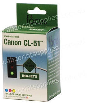 Canon CL51 TriColour Ink Cartridge Remanufactured (Recycled)