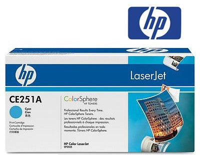 HP CE251A Genuine Cyan Toner Cartridge