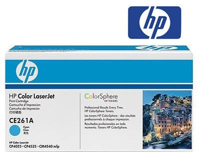 HP CE261A Genuine Cyan Toner Cartridge