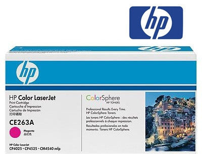 HP CE263A Genuine Magenta Toner Cartridge