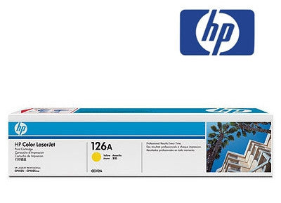 HP CE312A (126A) Genuine Yellow Toner Cartridge Colour LaserJet CP1025nw, Colour LaserJet Pro 100 M175
