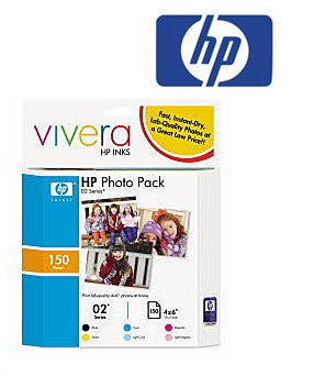 HP CG849AA (HP 02)  Genuine  6 Inks  Value Pack Photosmart Cartridges