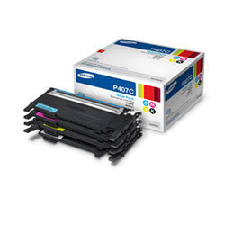 Samsung  CLT-P407C  Genuine toner pack cartridges 