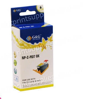 Canon PGI7BK Black Ink Cartridge with Chip Compatible