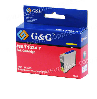 Epson T1034 (103N) H/Y Yellow Ink Cartridge Compatible
