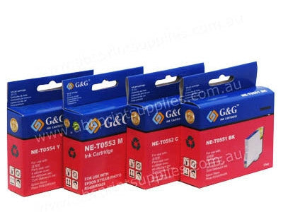 Epson T0551-554 Bundle Compatible