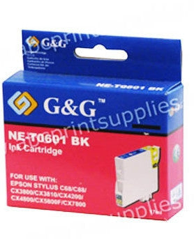Epson T0601 Black Ink Cartridge Compatible