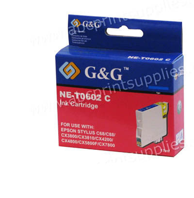 Epson T0602 Cyan Ink Cartridge Compatible