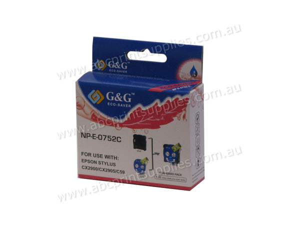 Epson T0752 Cyan Ink Cartridge Compatible