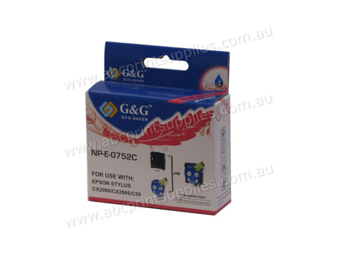 Epson T0752 Cyan Ink Cartridge Compatible
