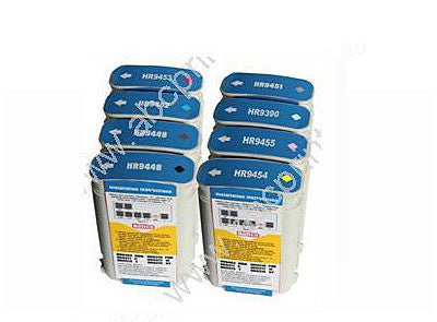 HP70 Bundle (8) colours Pigment Ink Cartridge Compatible