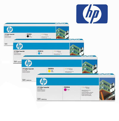 HP 6015 Genuine B,C,M,Y  Bundle Toner Cartridges
