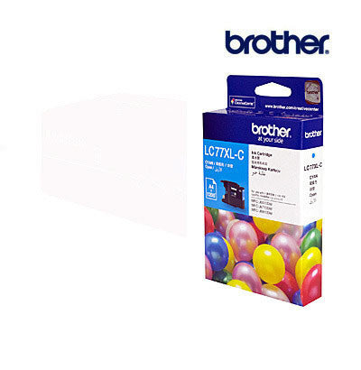 Brother LC77XLC Genuine Cyan Ink Cartridge