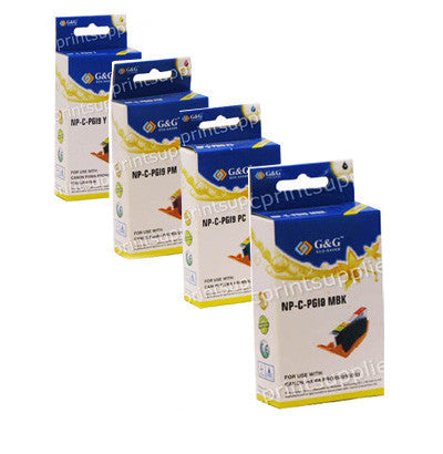Sharp Type AJ B,C,M,Y Inkjet Cartridge Bundle Compatible