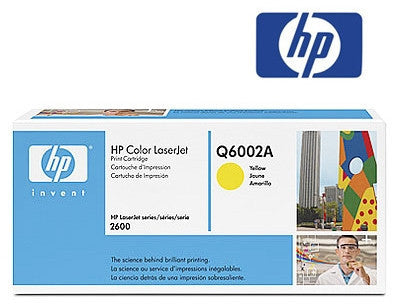 HP Q6002A  Genuine Yellow Toner Cartridge