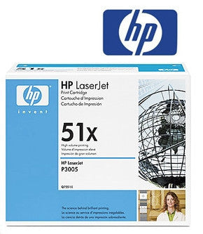 HP Q7551X  (HP 51X) Genuine High Yield Toner Cartridge