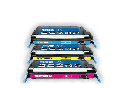 HP Q7581A Cyan Toner Cartridge Remanufactured (Recycled)