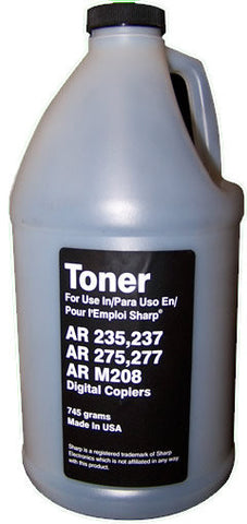 Sharp SF270LT Black Copier Toner Refill Bottle Compatible