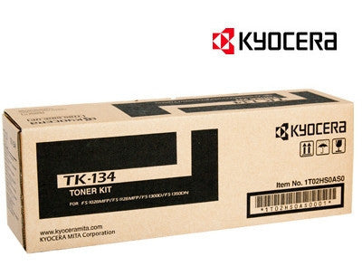 Kyocera TK-134 genuine printer cartridge