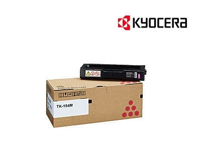 Kyocera TK-154M Genuine Magenta Laser Cartridge